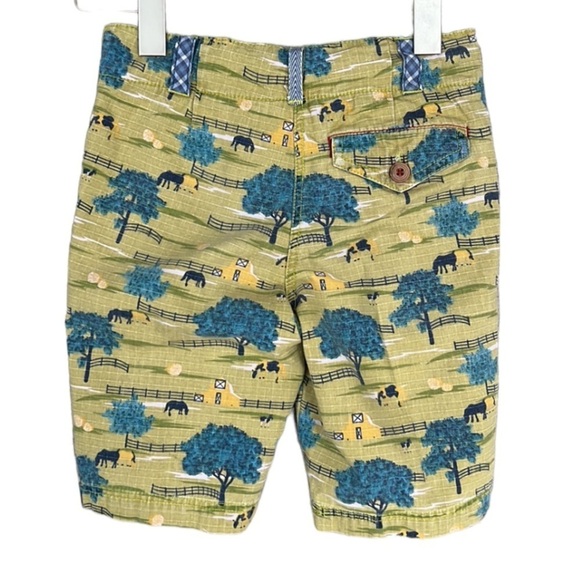 Matilda Jane X Joanna Gaines Boys Horse Equestrian Print Shorts Size 6 - Picture 4 of 11